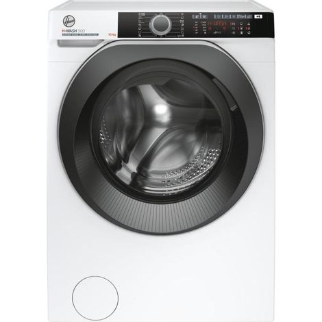 Hoover H-WASH 500 , Lavatrice Carica Frontale 10 KG, Classe A, 1400 giri, Bianco, Inverter, Vapore, Wi-Fi, HWE 410AMBS/1-S. Tipo di carica: Caricamento frontale. Capacità cestello: 10... - HWE410AMBS1
