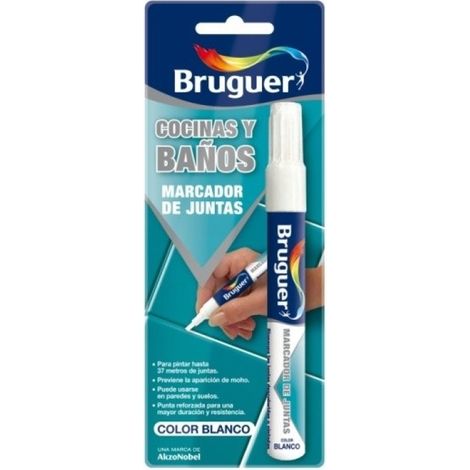 Pintura cubrejuntas 7 ml bl azule. rotulador bruguer