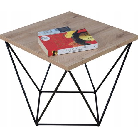Tavolo artigianale in rovere nero 2K40 (1/3)