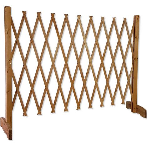 MaxxPro, cancelletto di sicurezza retrattile, steccato per cani largo 30-117 cm e alto 90 cm