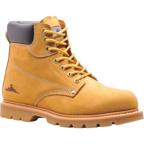 Chaussures de sécurité hautes Cousu Flexi-Welt SB HRO Miel 48
