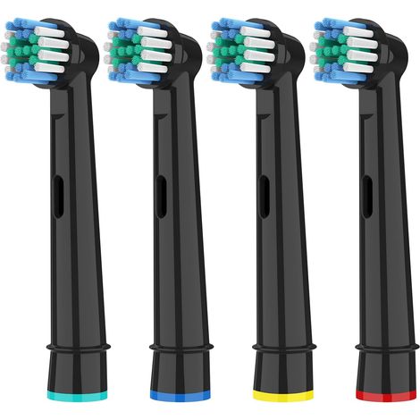 Pack of 4 toothbrush heads compatible with Oral B (1/5)