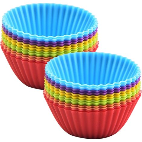 Moldes de silicona de primera calidad para cupcakes y magdalenas.