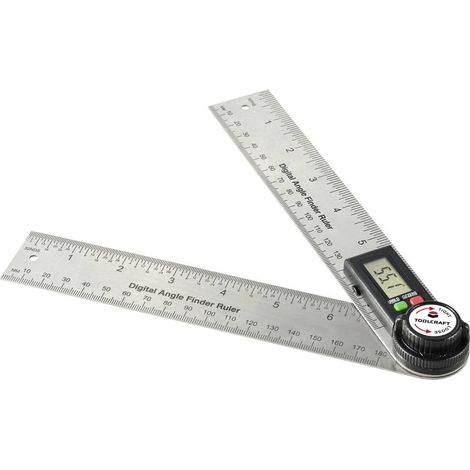 TOOLCRAFT TO-8706177 Goniometro digitale 360 ° (1/5)