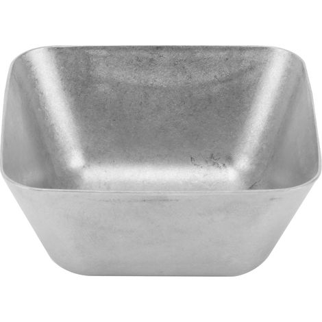 Assiette carrée vintage en acier inoxydable pour sauces et condiments, accessoire de cuisine, 80 x 80 x 43 mm