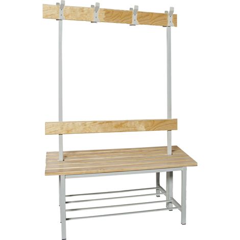 Simonbench Panchina Smontata Doppia Grigia 160 cm (1/2)