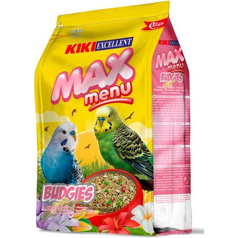 Kiki Max Menu Periquitos - Alimento Completo para Periquitos