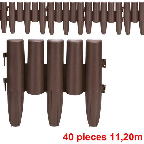 Beet / Lawn Edging in Palisade Look Different Sizes 11,20m (de)
