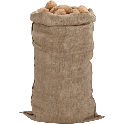 Jutesäcke 5 Stück 65x135 cm 100 % Jute 340 g/m²