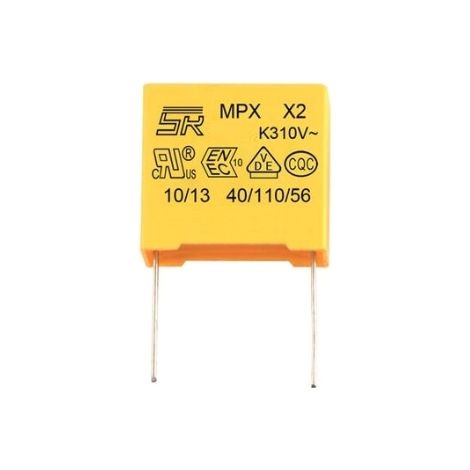 Condensador 100nf 310V MKP raster 15mm 5 piezas (1/2)