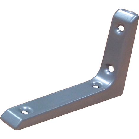 Escuadra aluminio plm07 gris 150 x 100 mm