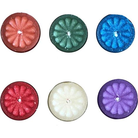CERERIA DI GIORGIO Tealight Profumate Lavanda Viola 12 Pz 3.8x3.8 cm (1/5)