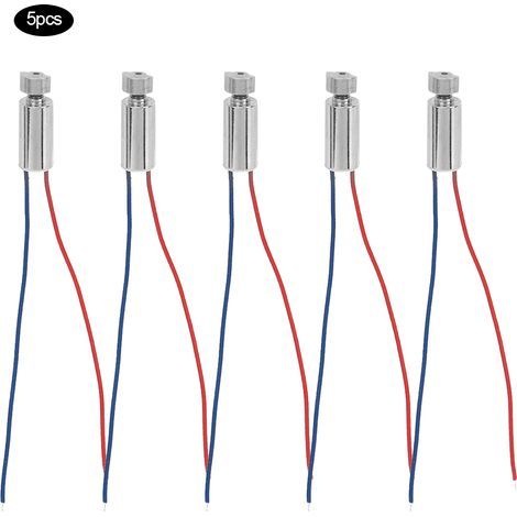 Vibrateur Miniature de moteur de Vibration sans noyau de cuivre de 5 pièces pour l'instrument de beauté de téléphone portable (1/5)