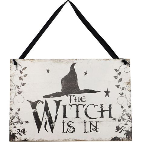 Décoration d'Halloween, chapeau de sorcière, objet en bois, décoration de porte/fenêtre, référence JM00675, 18 x 26 cm (1/5)