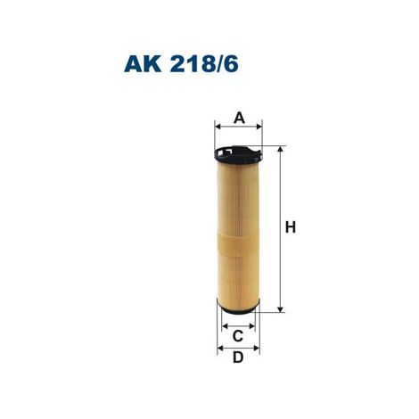 Filtro de aire AK218/6 filtron