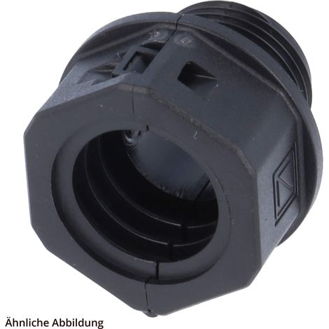 FLEXA RQG-Duo-M Verschraubung teilbar gerade Gewinde M32x1,5 für Schlauch-Außendurchmesser 34,5mm mit Außengewinde - 1 Stück (1/3)