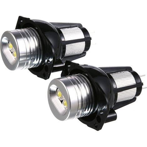 2 Ampoules LED Œil D'Ange 20W Anneau De Marquage Pour BMW E90 E91 (1/4)