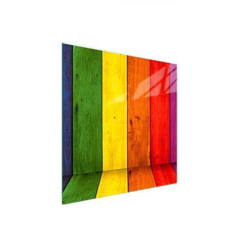 GLASSCHUTZPLATTE FÜR HERD 50x52 FARBIG