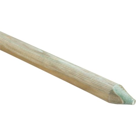 Baumpfahl 200 cm, Ø 4 cm, kesseldruckimprägniert Zaunpfosten (1/3)