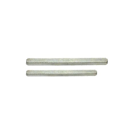 QUADRO PER MANIGLIA Q 8X100 MM ACCIAIO LUCIDO- FRASCIO- 20,0 pz