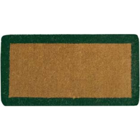 Zerbino imperiale a fascia verde spessore mm.38 - cm.45x90, spessore mm.38 1 pezzi