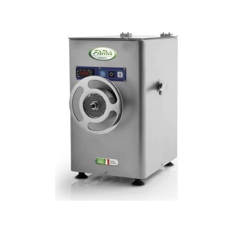 Hachoir a viande réfrigéré TR32 triphasé inox - Fama
