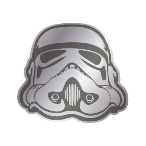 Star Wars Stormtrooper - Espejo de casco - Decoración de pared para fanáticos, habitación geek, dormitorio, ventilador original coleccionable