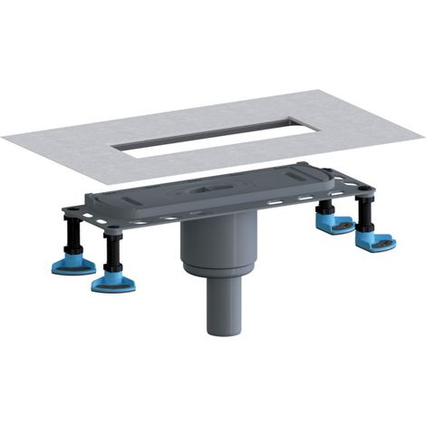 DALLMER Ablaufgehäuse DallFlex senkrecht, DN 50, 539076 (1/2)