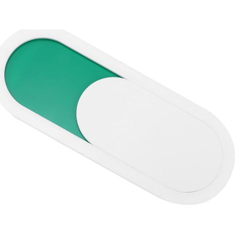 Panneau de Confidentialité Coulissant Vacant/occupé en Verre Organique Blanc, Adhésif Fort, Simple et Pratique pour Porte de Salle de Bain ou Bureau Quotidien (1/5)