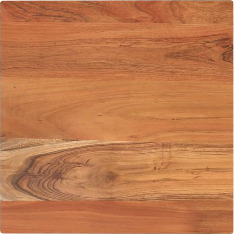 Tischplatte 40x40x3,8 cm Quadratisch Massivholz Akazie