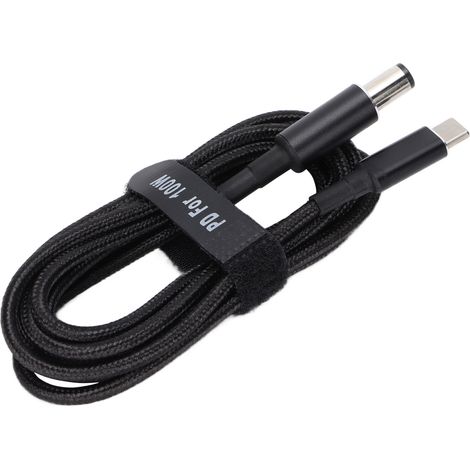 Câble USB-C PD Haute Vitesse pour PC Portable - 2m, Noyau Cuivre, Résistance et Durabilité Améliorées (1/5)