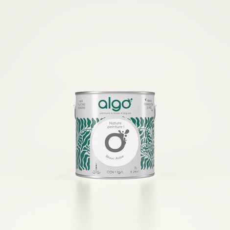 Peinture écologique Algo - Blanc Aube - 2L / Mat