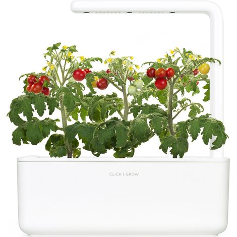 Click &amp Grow Smart Garden 3 Pflanzer De Inter, weiß, 30 X 10 X 28 Cm (1/2)