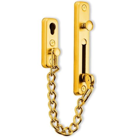 Stainless steel door security chain. Stainless steel door chain