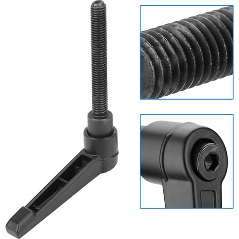 4 Poignées de Réglage Métalliques M8 Filetage Mâle (60mm) pour Machines (1/5)