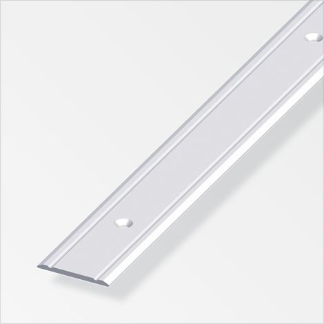 profilo coprisoglia 30x2 alluminio arg. for. 1 metro. (1/2)