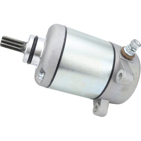 The 31200-HM8-A41 starter is compatible with the Honda TRX250TM Fourtrax Recon 229cc