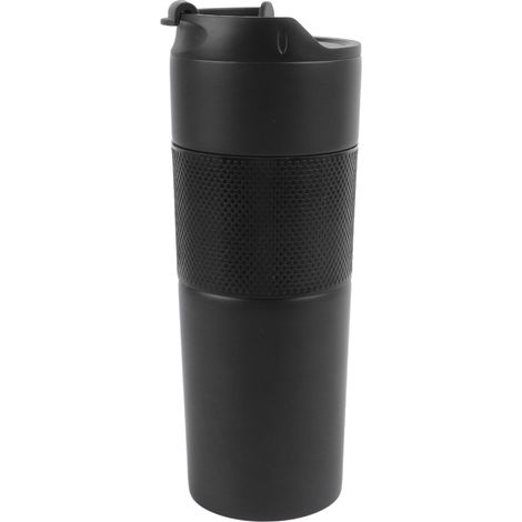 Bouteille isotherme en acier inoxydable 350ml, presse française pour café, idéale pour extérieur et bureau (1/5)