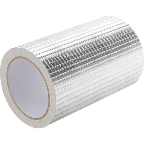 Ruban Butyle en Feuille D'aluminium, Scotch Etanche Eau, Ruban Etancheite 150MM × 5M, Scotch Anti Fuite pour Sceller les Fissures dans Gouttières (1/5)