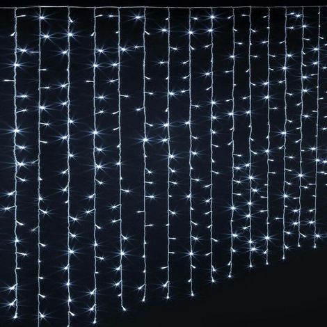 Rideau de façade extérieur 300x200cm blanc froid 200 LED Tàiyángnéng
3 / 5,000
Solaire lights & christmas