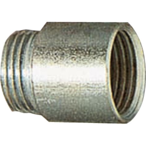 extension filetA e normale 1/2 x 10 mm connexion en acier galvanisA