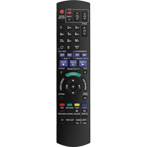Ersatzfernbedienung N2QAYB001059 für Panasonic DMR-EX97EB-K DVD-Player (1/5)