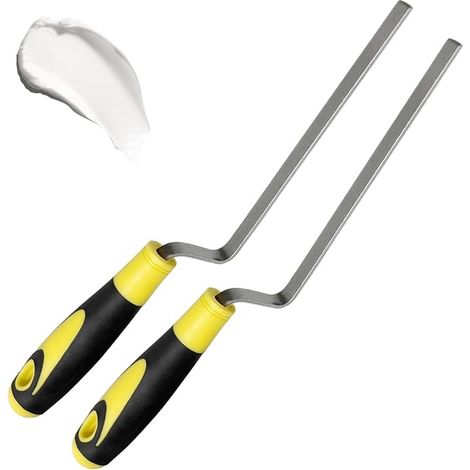 11mm Joint Trowels Metal with Rubber Handle for Mortar Application and Building Construction, Masonry (1/5)