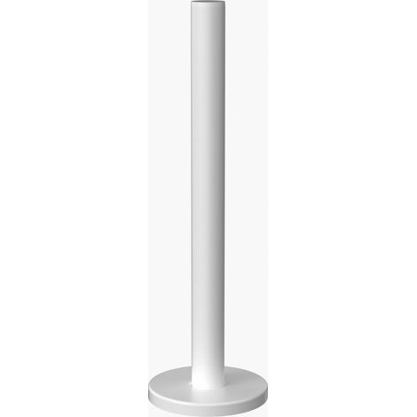 Radiator Pipes & Collars Set 180mm x 15mm White Powder Coated
