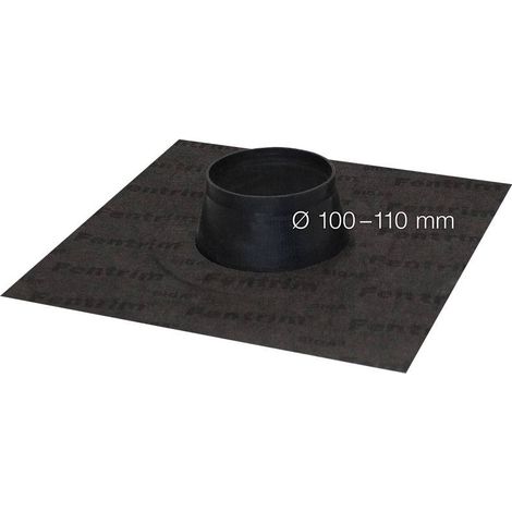 Siga Fentrim Manschette black Ø100–110 mm für Rohrdurchdringungen und Leerrohre (1/2)