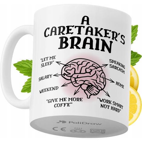 Mug humoristique pour soignant(e) - Mug avec texte amusant et design graphique - Idéal pour les anniversaires, les fêtes et les occasions spéciales - Mug premium pour la maison, le bureau et le travai