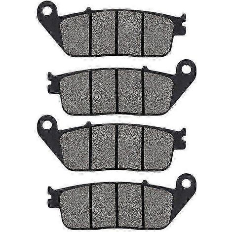 Jeu de plaquettes de frein avant et arrière pour moto Suzuki AN650 (BURGMAN 650) – Années 2003 à 2017 – Édition 527 (1/4)