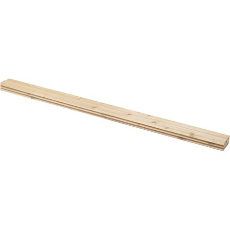 Rhombusprofilleiste Douglasie 200 x 9,0 x 2 cm natur Profilleiste
