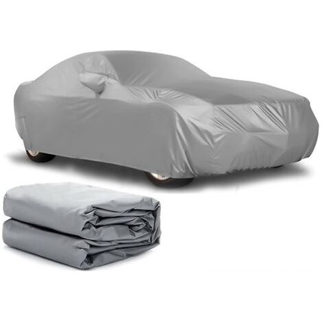 Couverture intégrale de voiture anti-poussière, résistante aux rayures, imperméable à toutes les conditions atmosphériques, protection UV en plein air L(480175120CM) (1/5)
