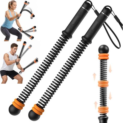 Corde de Combat sans Corde Lestée – Ropeless Battle Rope avec Résistance Réglable, Équipement Fitness sans Fil, Poignée Ergonomique Antidérapante, Entraînement Cardio & Musculation à Domicile (1/5)